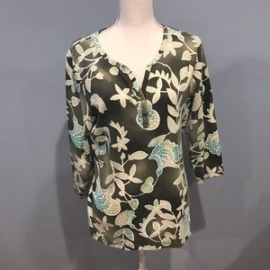 Karen Scott casual knit shirt.